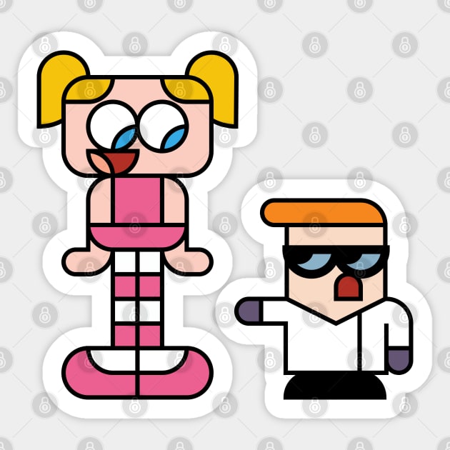 dexters laboratory Sticker by Tooniefied